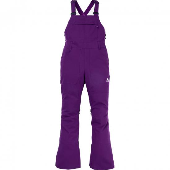 BURTON Avalon 2L Stretch Bib Pants - Γυναικείο Παντελόνι Bib Pants snowboard - Imperial Purple